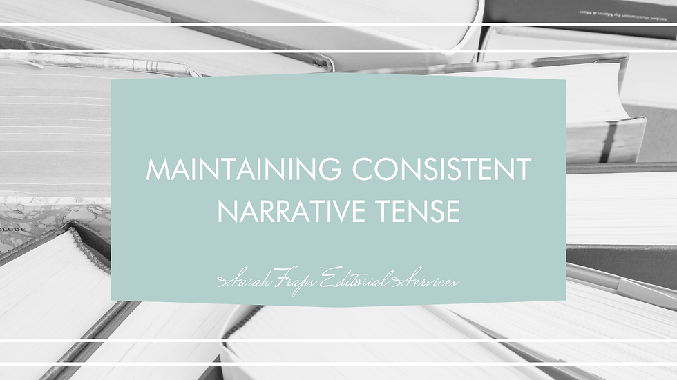 Keeping tense straight: tips for beginner fiction writers