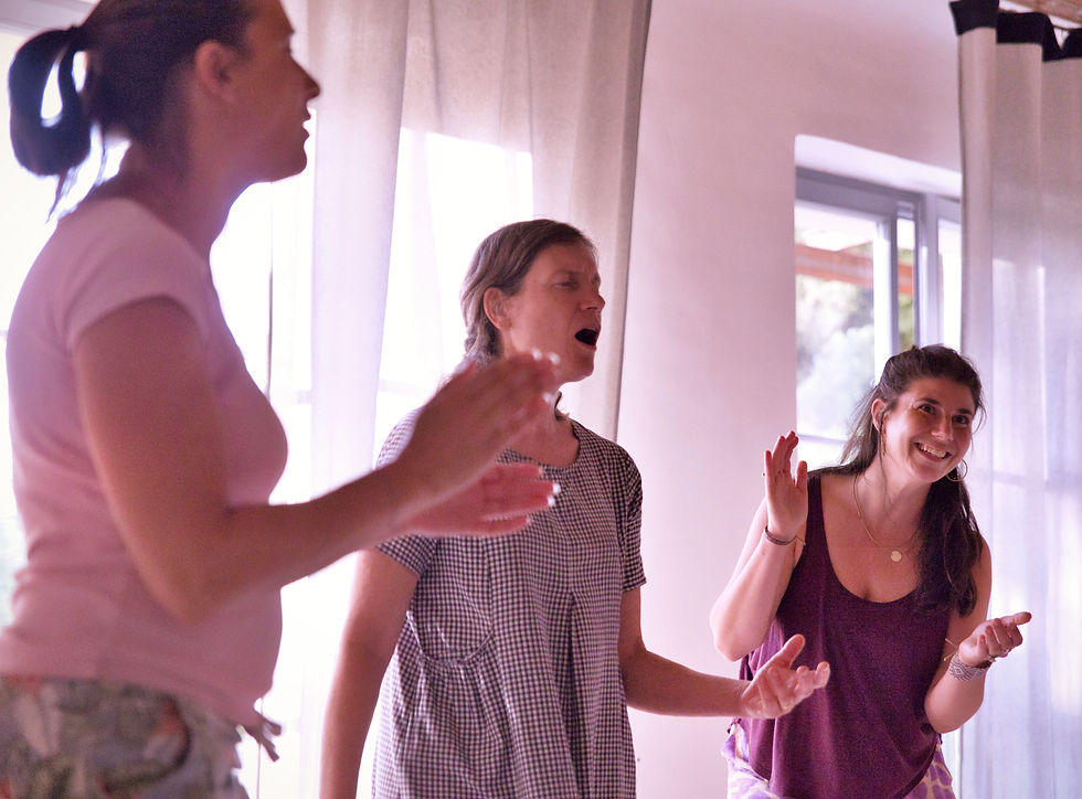 Stage "Je Suis ma Voix", Corps Voix et Constellations Familiales