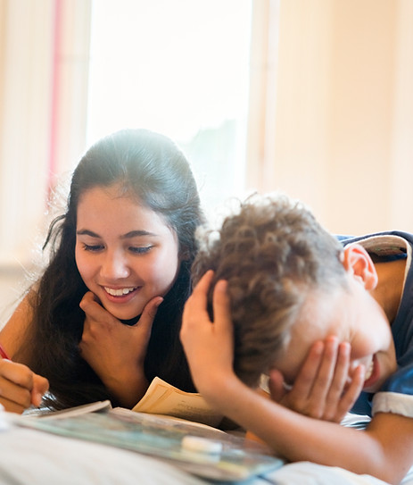 Kids Doing Homework