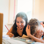 Kids Doing Homework