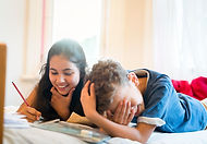 Kids Doing Homework