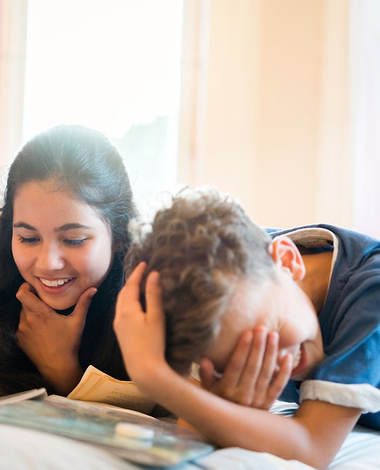 Kids Doing Homework