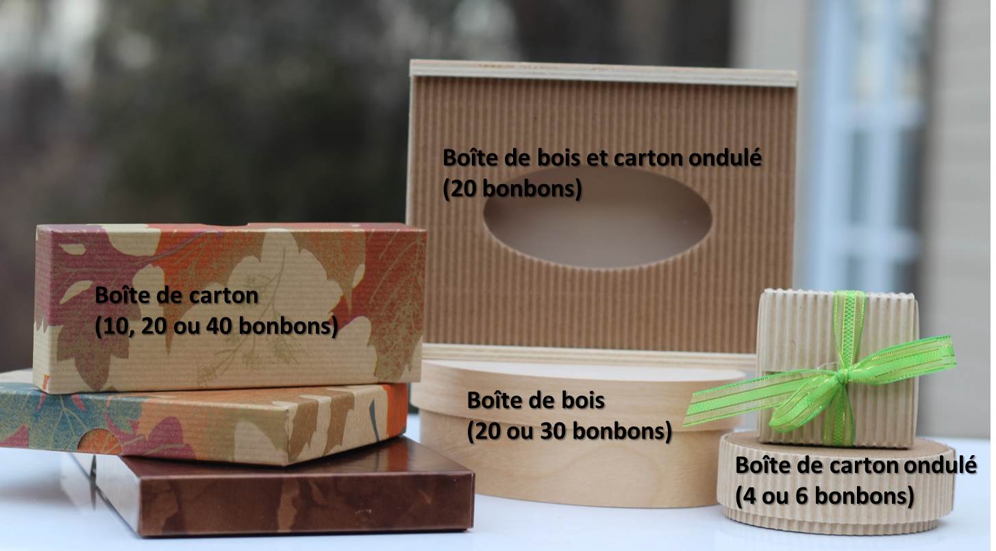 Bonbons d'érable (en boîte)