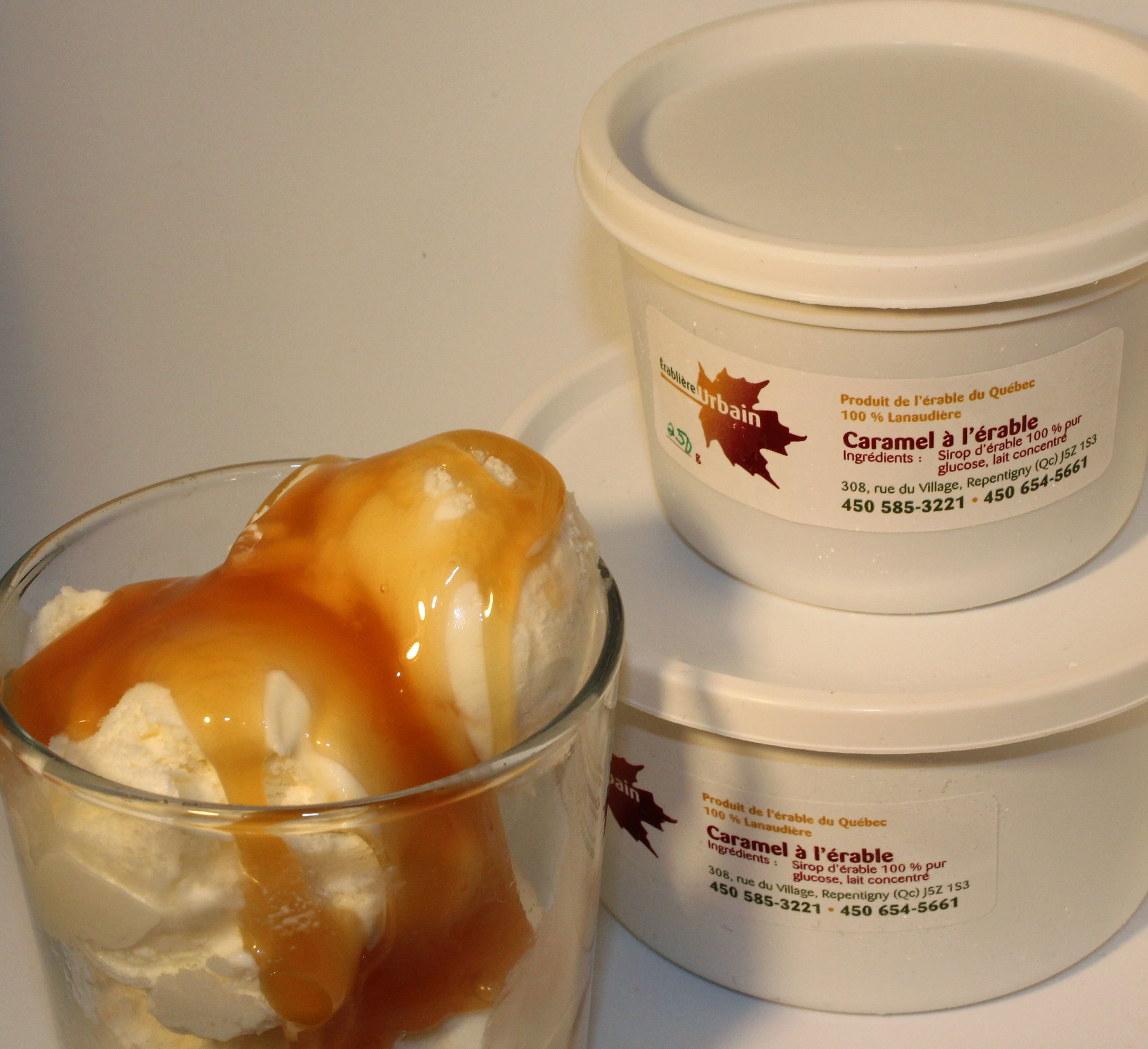 Caramel à l'érable