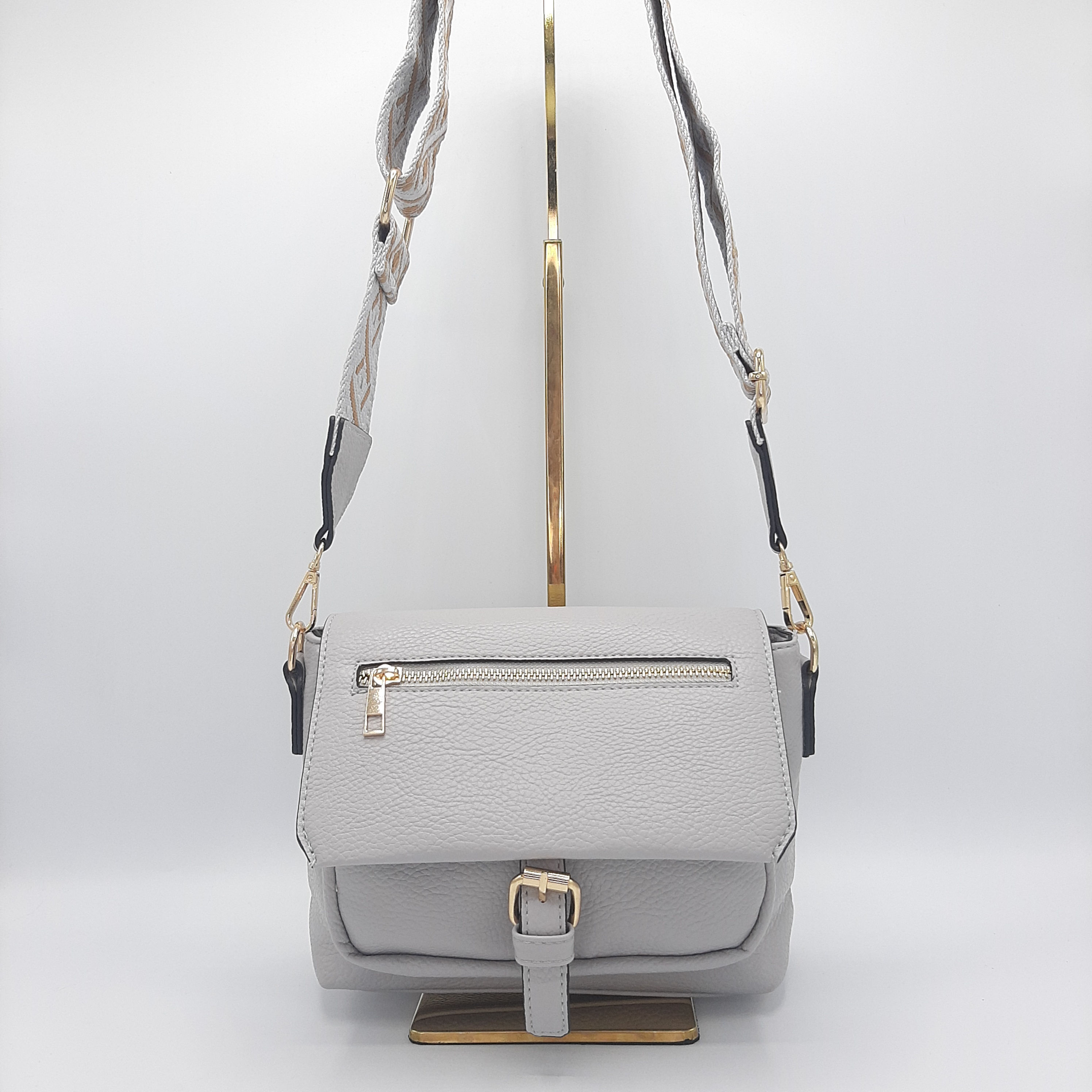 The Megan grey cross body handbag