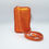 Thumbnail: The Katey mini metallic orange cross body bag with detachable strap