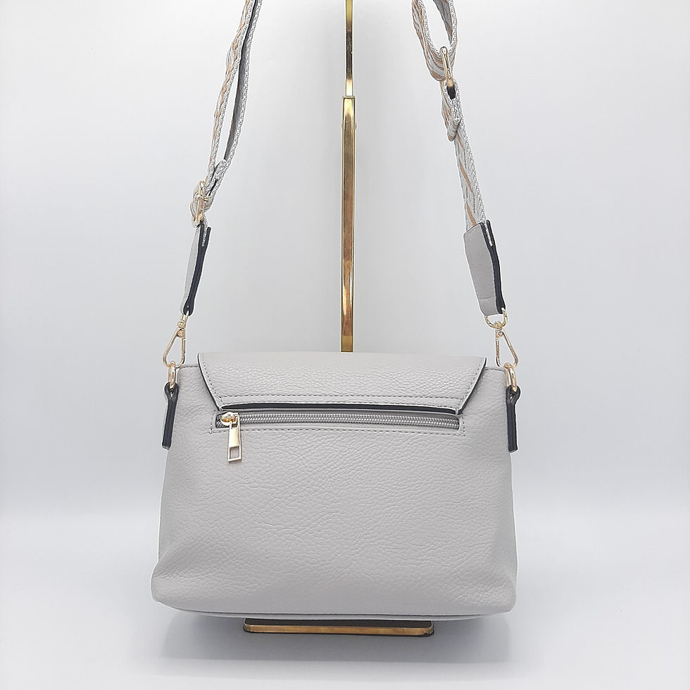 Thumbnail: The Megan grey cross body handbag