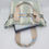 Thumbnail: The Aoife mint green cross body tote bag