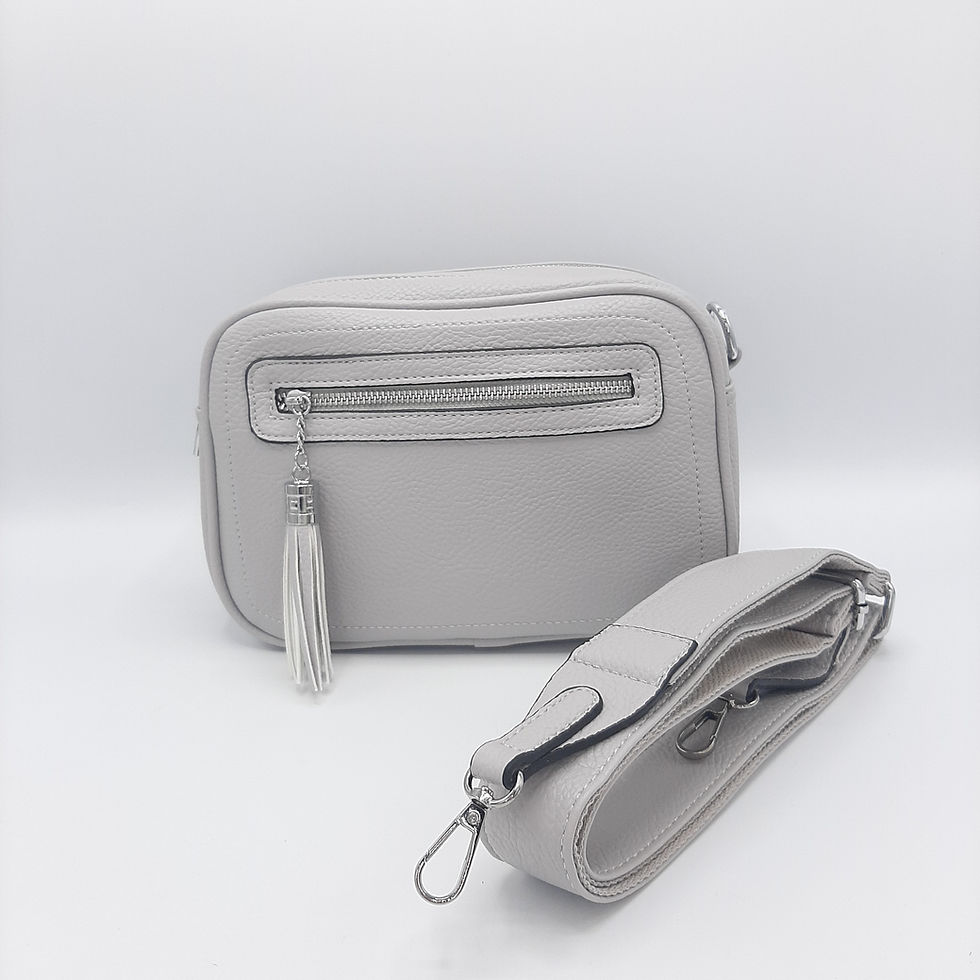 Thumbnail: The Nikki grey cross body handbag