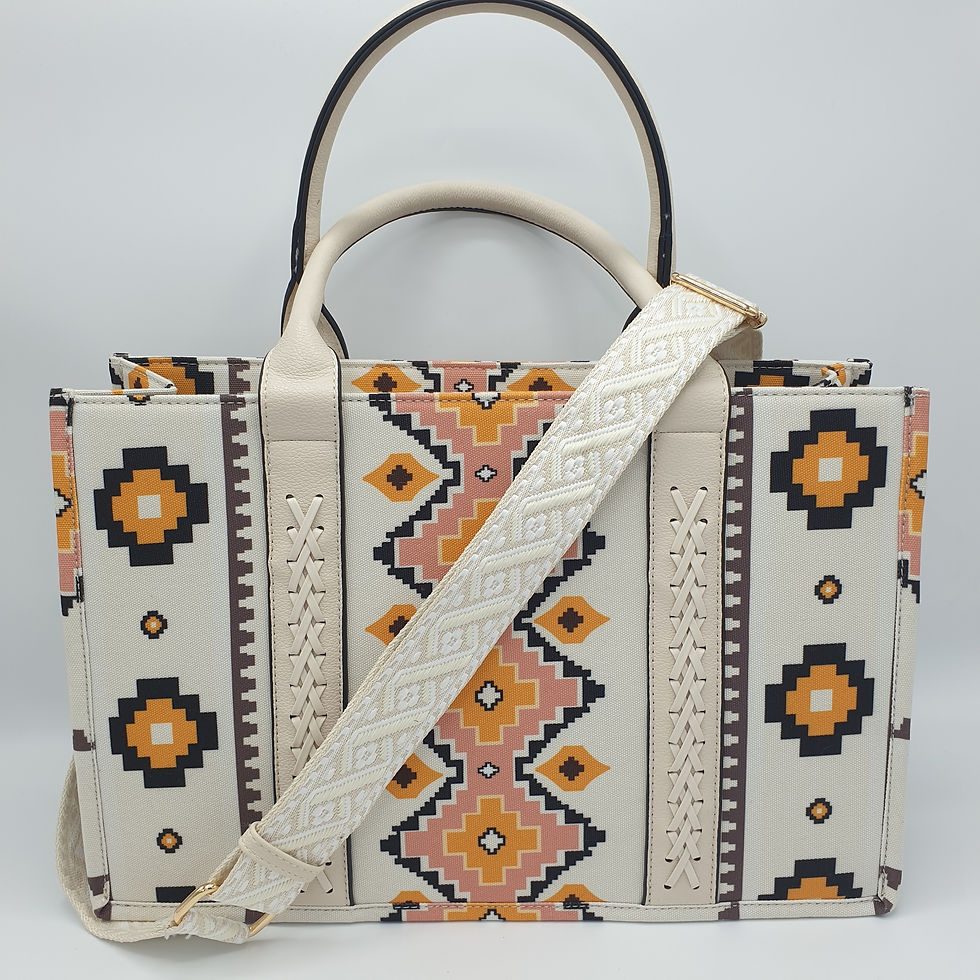 Thumbnail: The Wren white cross body and tote bag
