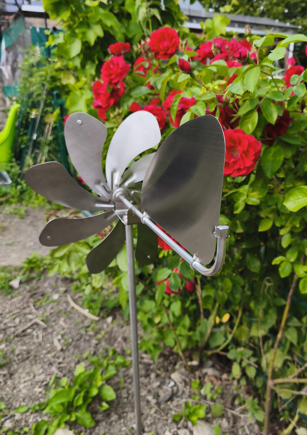 Miniaturbild: WIndrad mit Analogkugeln bestückt