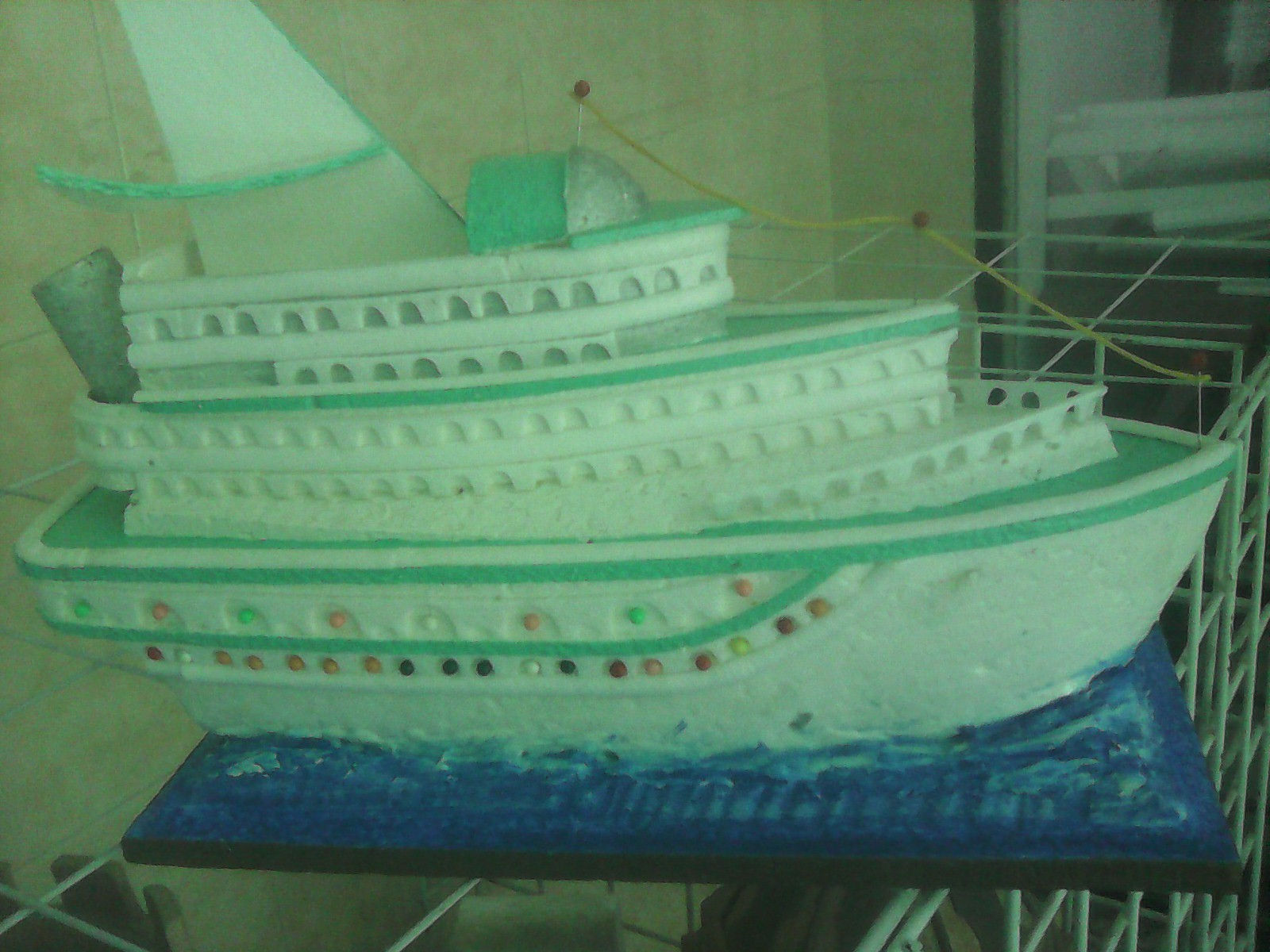 Modelo a escala Barco