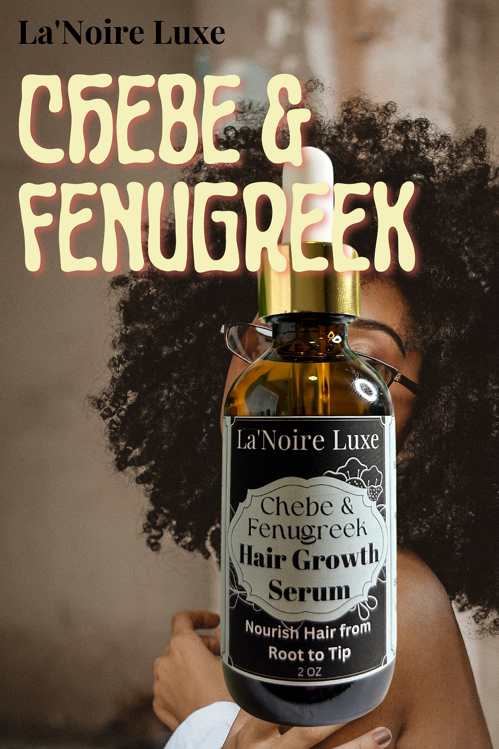 Thumbnail: Chebe & Fenugreek Hair Growth Serum