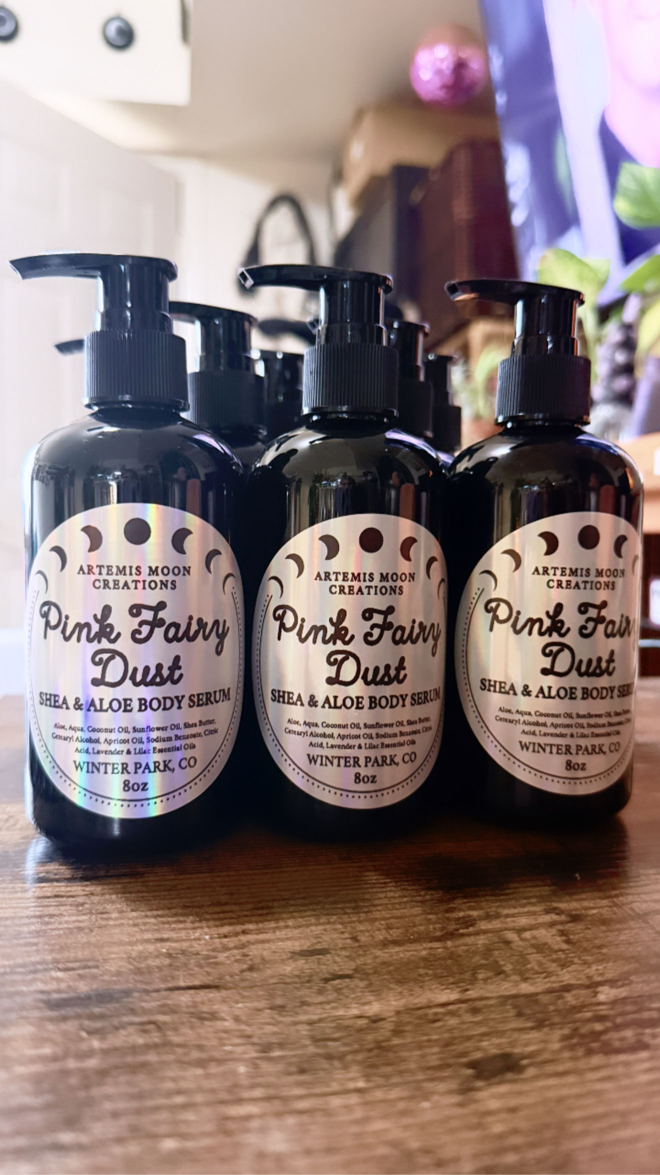 Pink Fairy Dust Shea & Aloe Body Serum