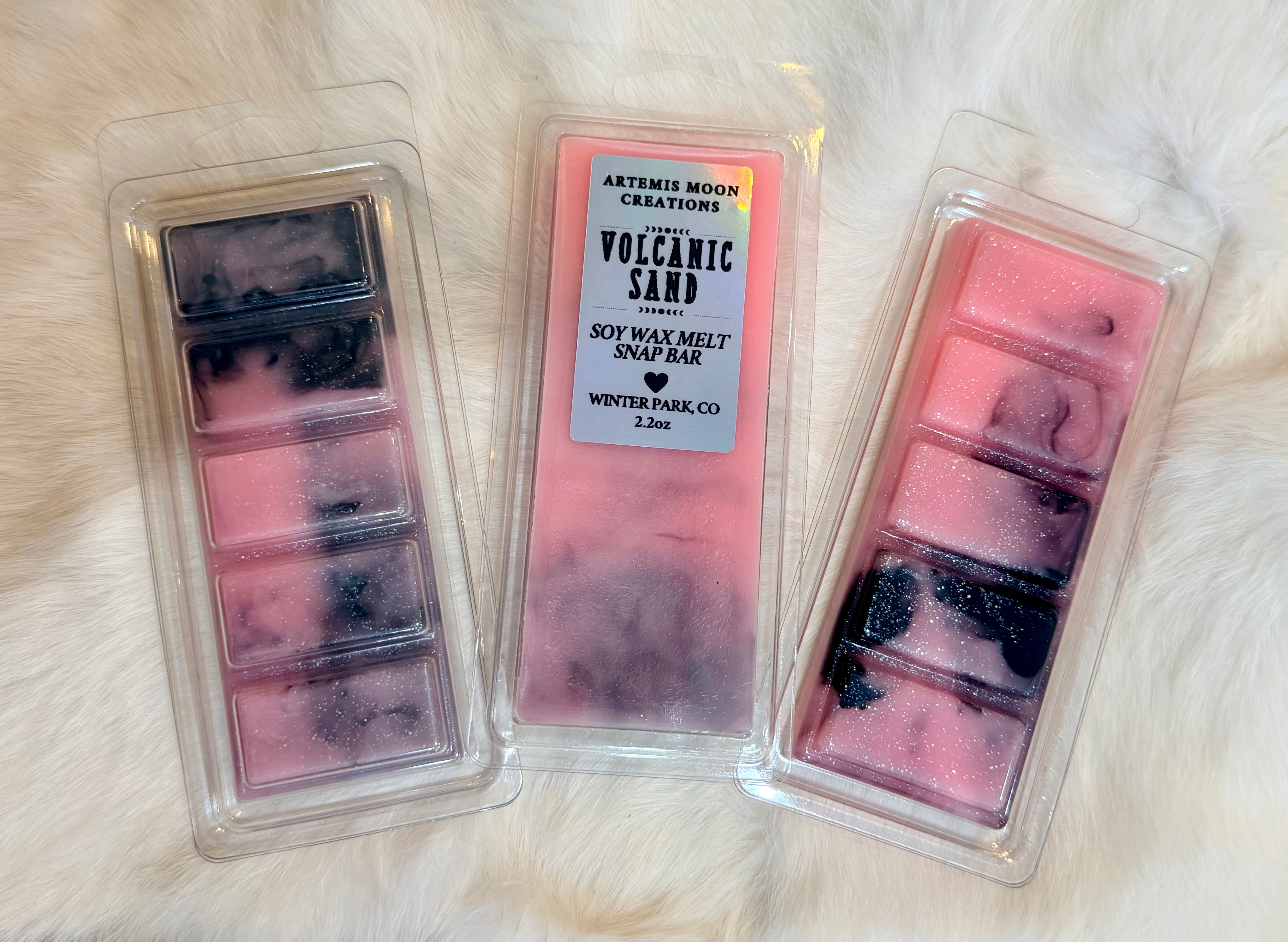 Volcanic Sand Soy Wax Snap Bar
