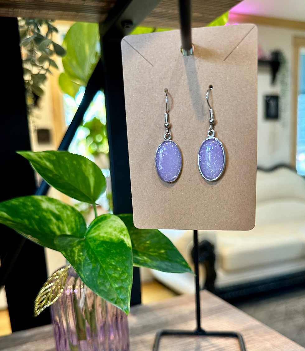 Thumbnail: Pearl Oval Earrings