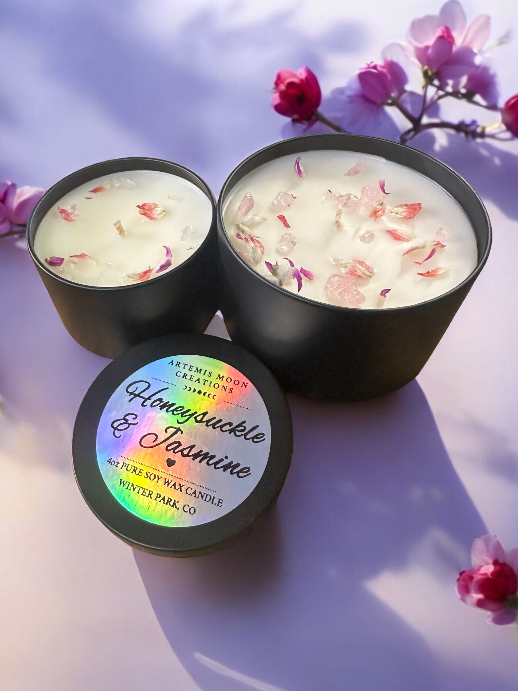 Honeysuckle & Jasmine 4oz Candle