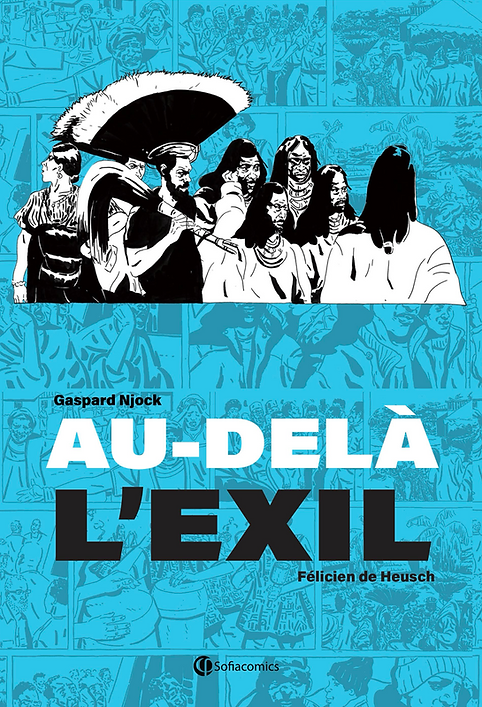 Couverture de la bande dessinée Au-delà l'exil