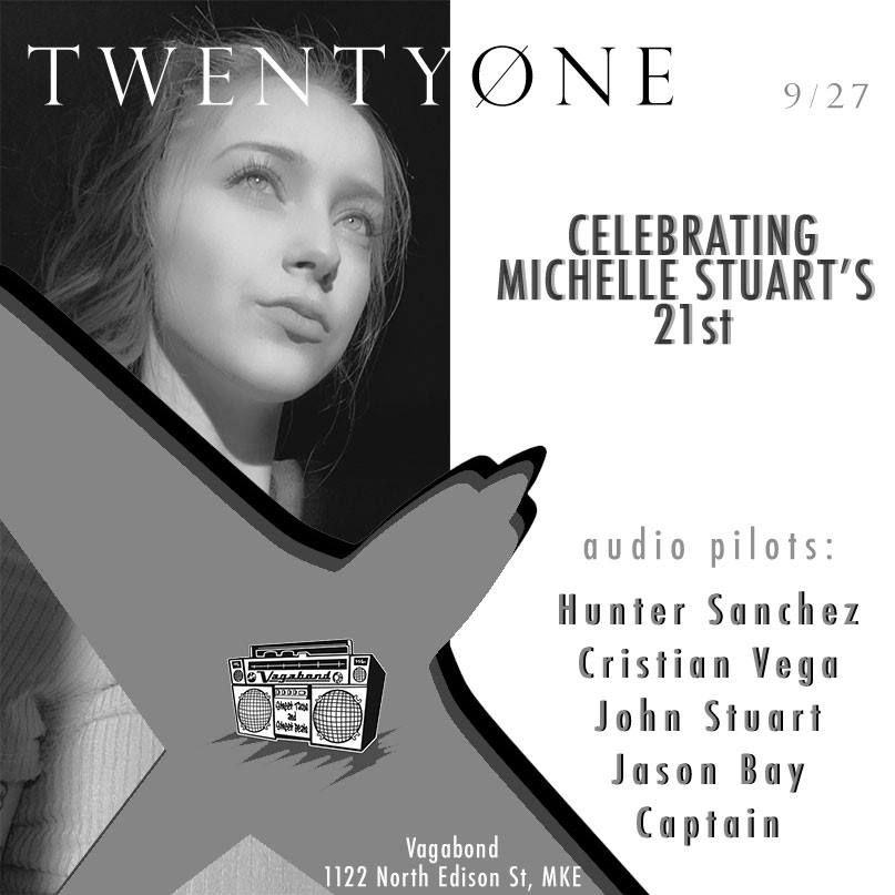 TwentyOne :: Celebrating Michelle Stuart's 21st
