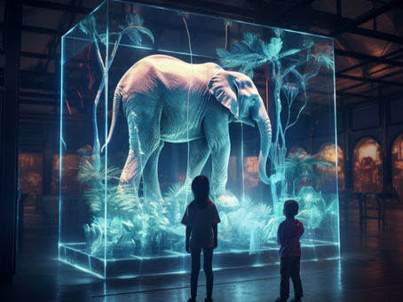 Holographic Advancement - Cutting-Edge Tech Transmutes Conventional 2D Pictures