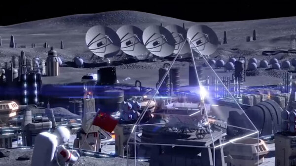 China's Lunar Base Video Controversy: NASA Space Shuttle Appearance Raises Question