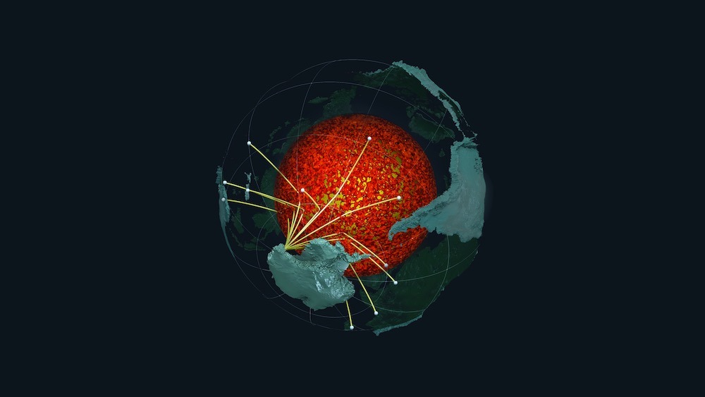 According to the study, there is an ancient structure that encloses the Earth's core
