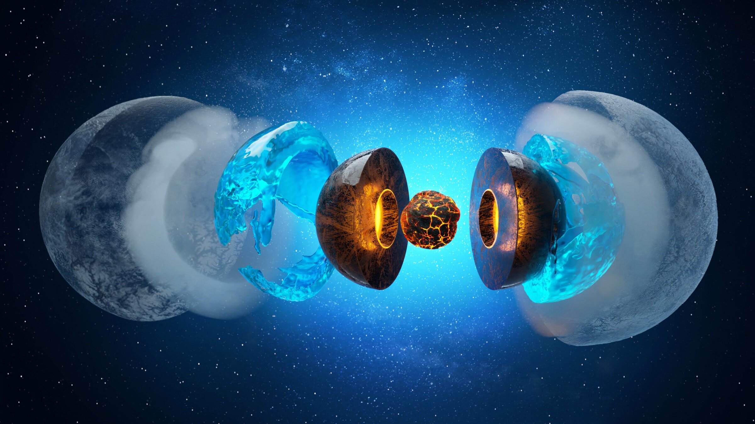 A Massive Ocean Hidden Beneath Earth's Crust