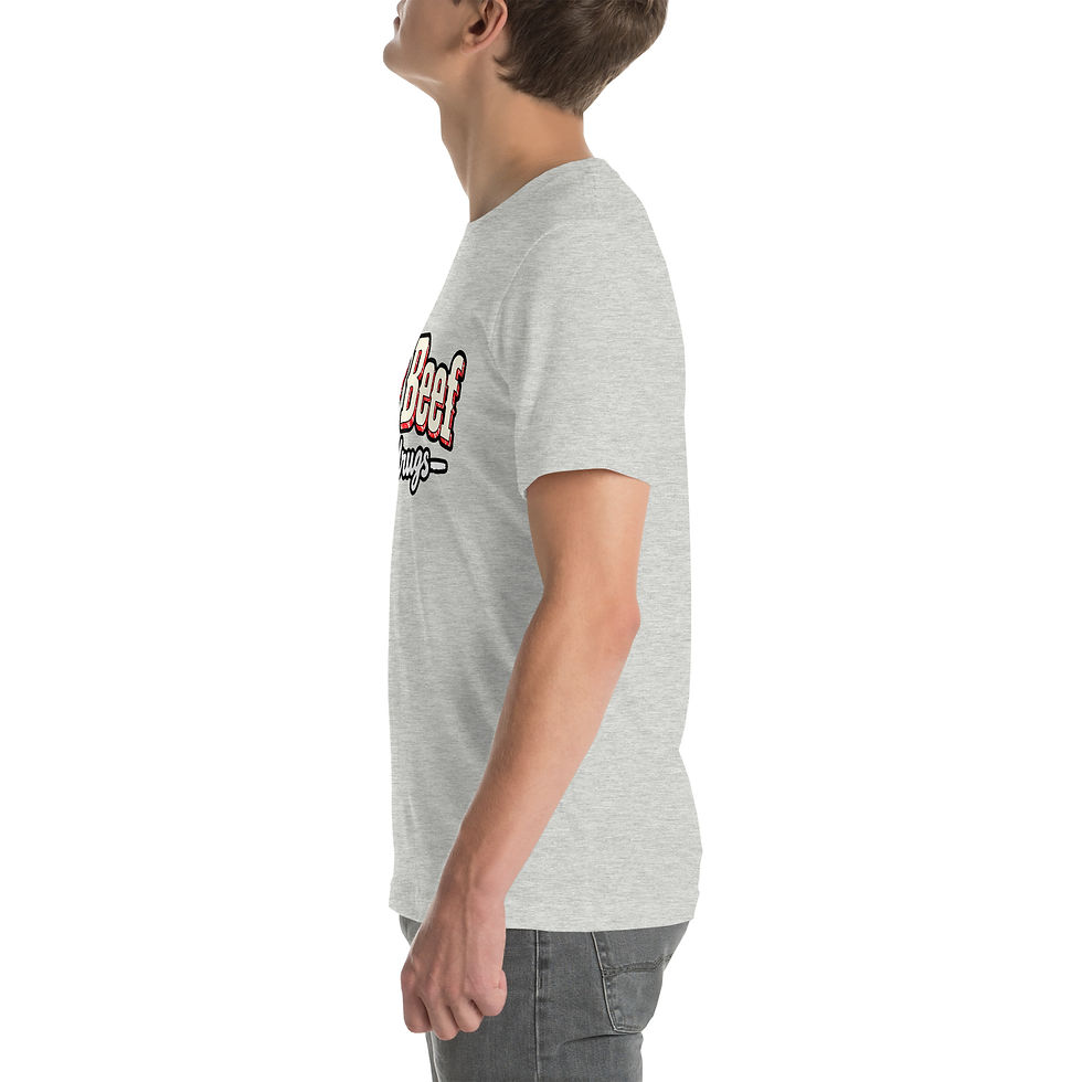 Thumbnail: Unisex Buy Beef Not Drugs t-shirt