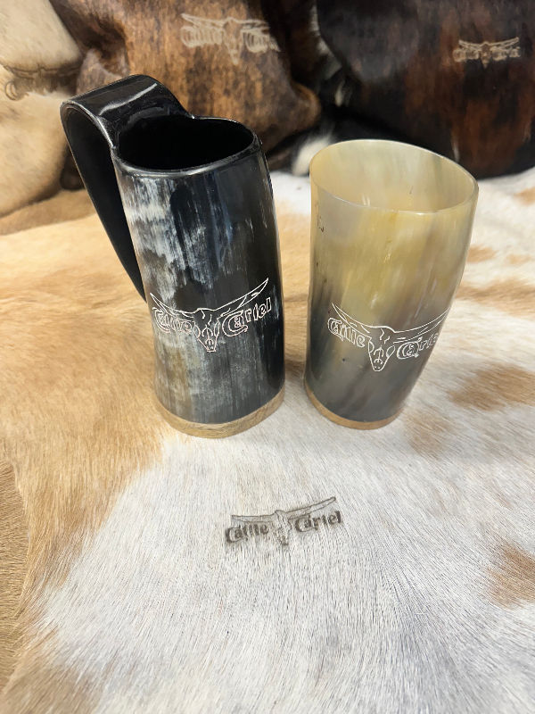 Miniature : CowHorn XL Coffee Mugs or Beer Steins