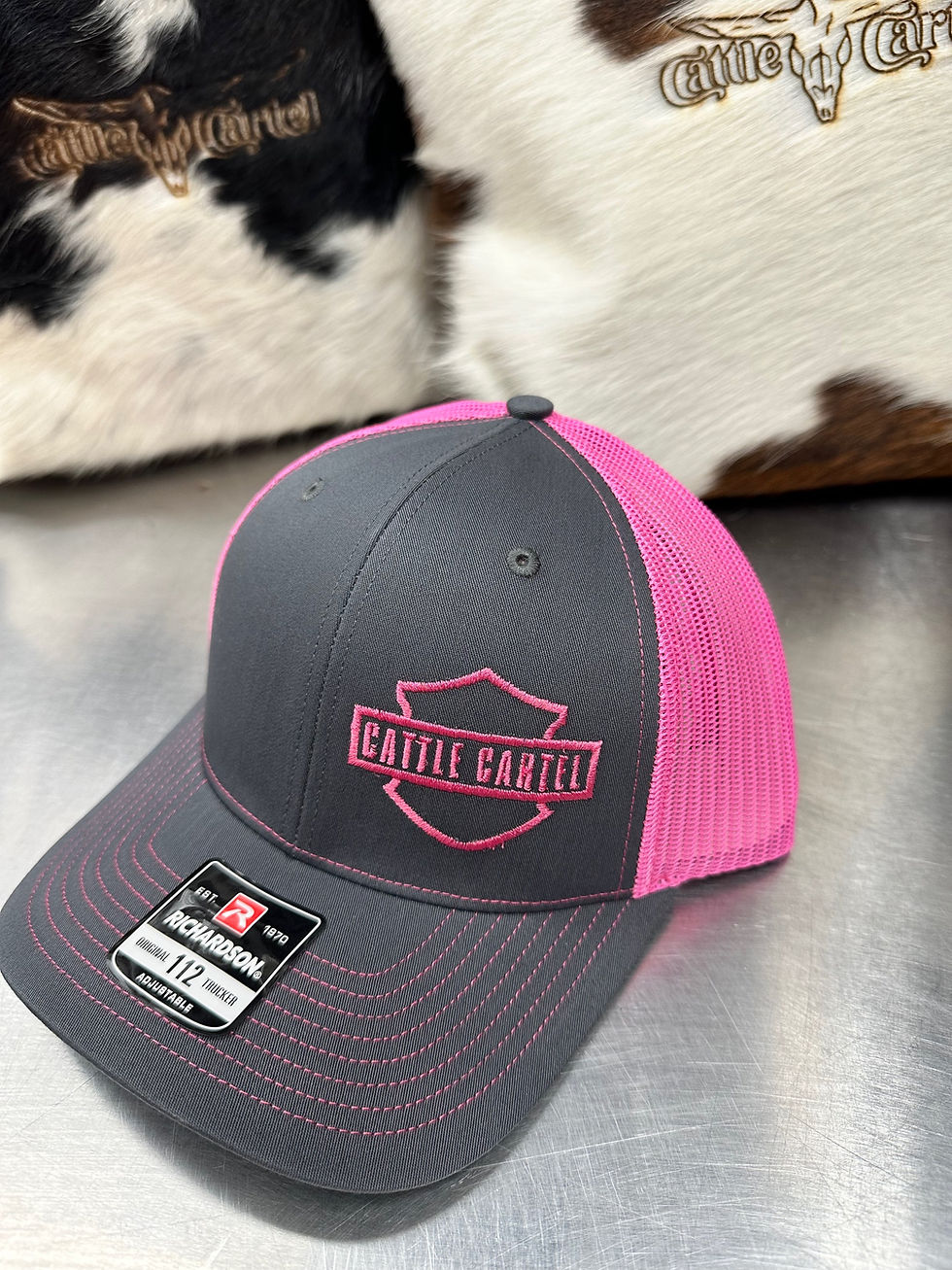 Thumbnail: Cattle Cartel Biker Hat, Mesh