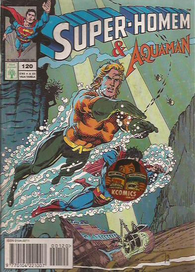 Super Homem 1a serie n 120 - Ed Abril m32