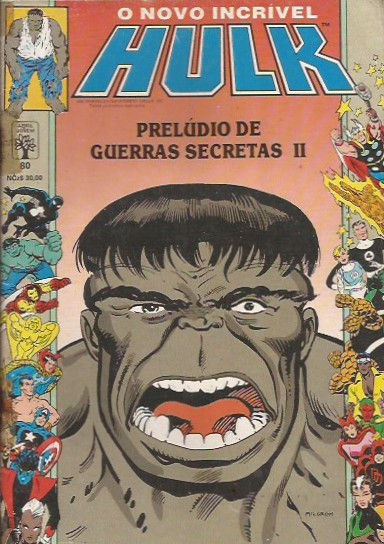 Incrivel Hulk Formatinho nº 080 -Ed Abril k18