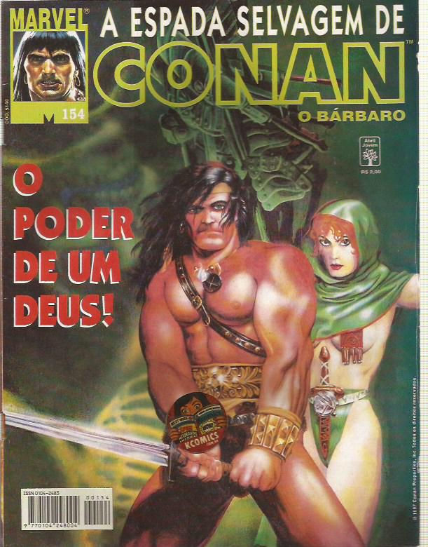 A espada Selvagem de Conan n 154 - Ed Abril m34