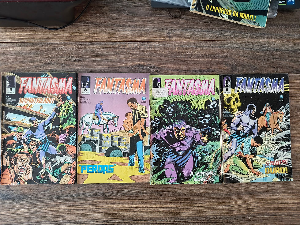 Miniatura: Fantasma pack Coleçao nº1 ao 13 a989 a 1900 Ed Globo