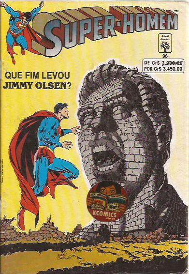 Super Homem 1a serie n 96 - Ed Abril m32