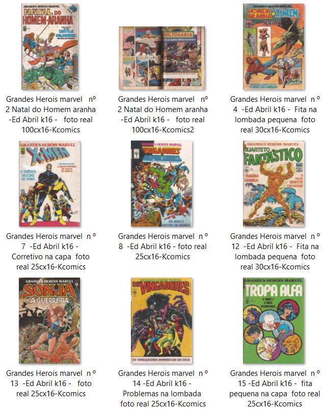 Miniatura: Grandes Herois marvel  n º 30 -Ed Abril k16