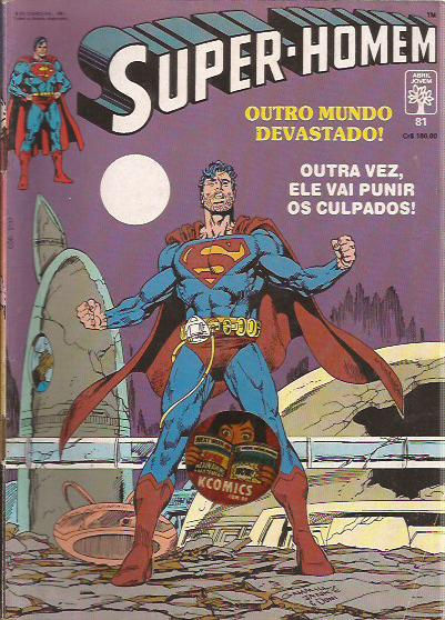 Super Homem 1a serie n 81 - Ed Abril m32