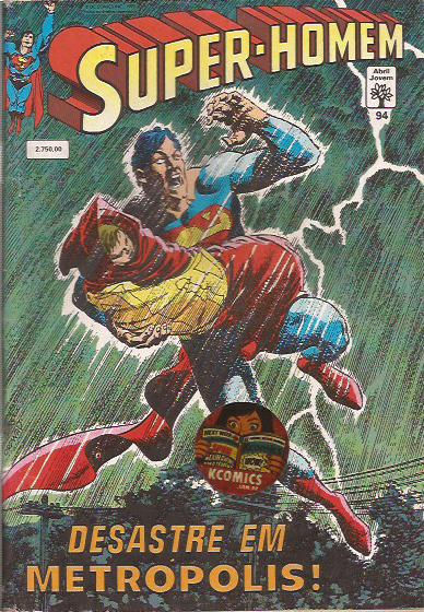 Super Homem 1a serie n 94 - Ed Abril m32