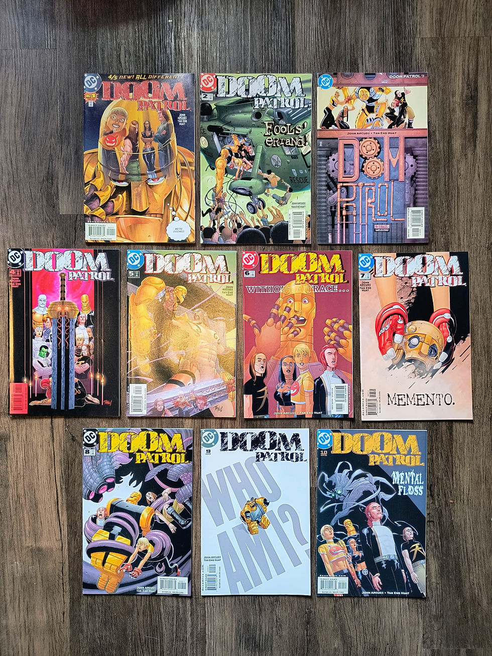 Miniatura: Doom Patrol vol 3  pack 1 to 10  DC Comics m35