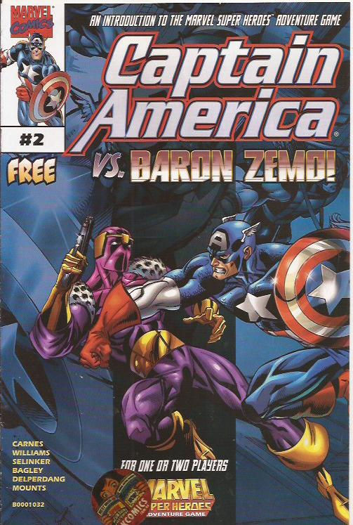 Captain America vs Baron Zemo n 2 -Adventurea game introduction -M35