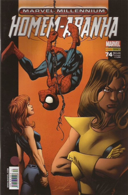Marvel Millennium Homem Aranha 74 -Ed Panini m02