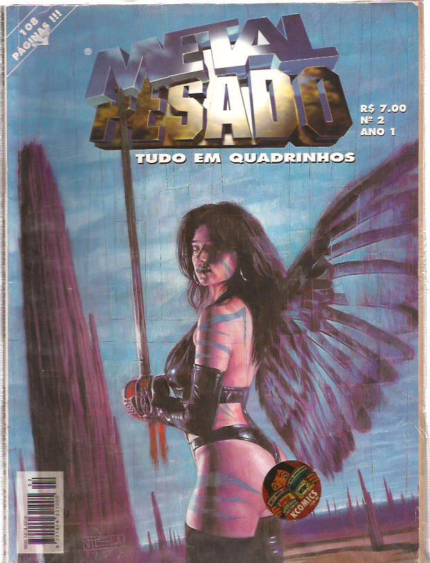 Metal Pesado n 2 ano 1 - Ed. Tudo em quadrinhos m36