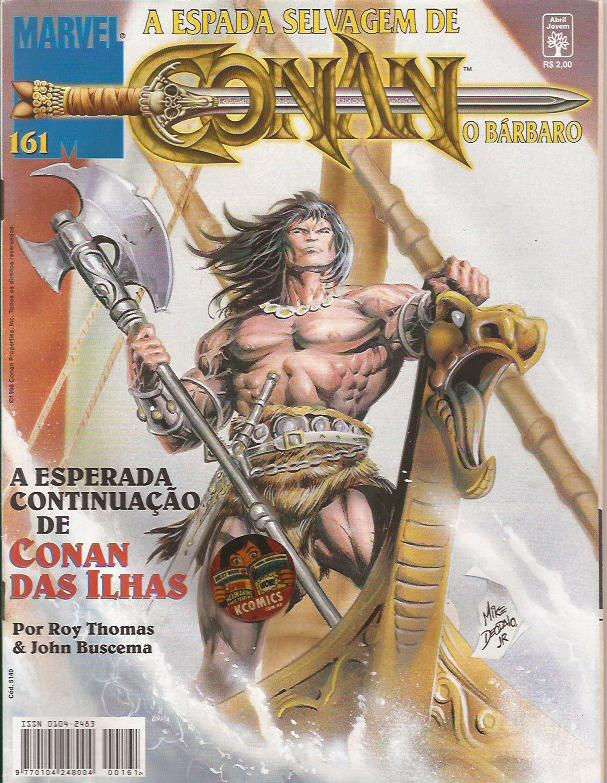 A espada Selvagem de Conan n 161 - Ed Abril m34