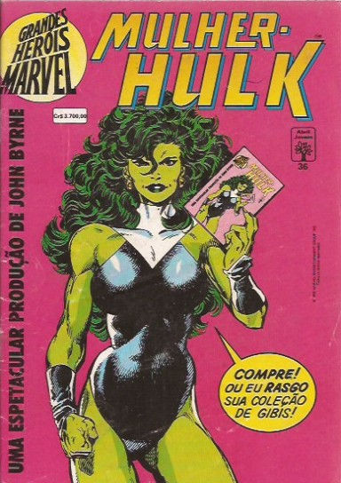 Grandes Herois marvel n º 36 -Ed Abril k16