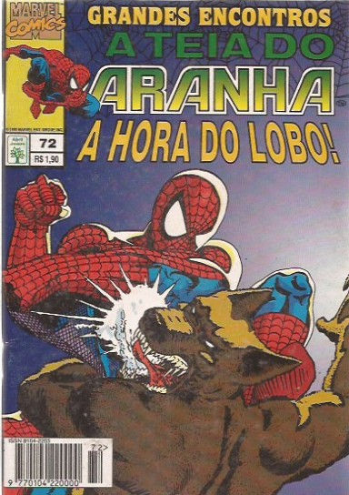 A Teia do Aranha nº 72 Formatinhos -Ed Abril k15