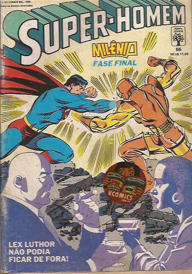 Super Homem 1a serie n 66 - Ed Abril m32