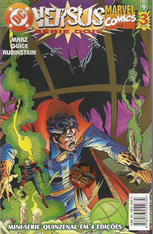 DC Versus Marvel Série 2 n 3 - Abril m33 Crossover