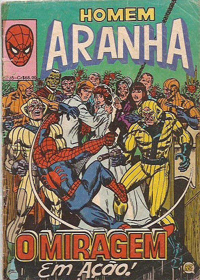 Homem Aranha nº 35 - O miragem em ação -Ed RGE k12