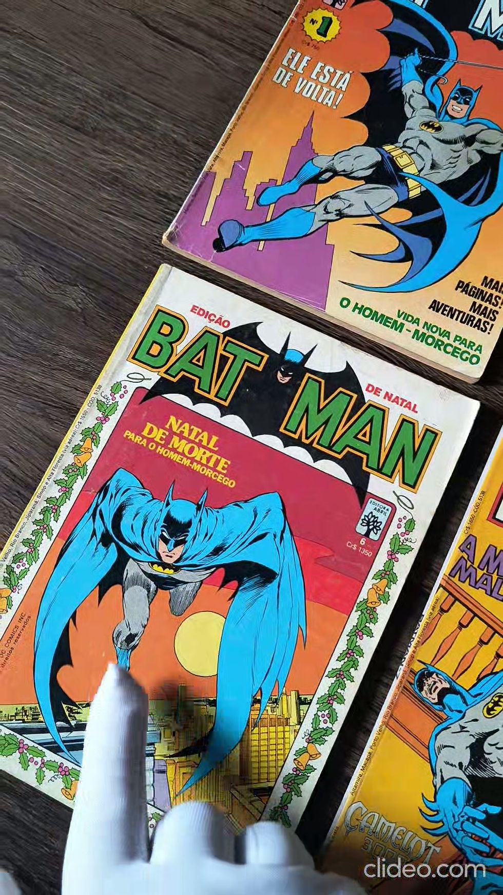 Miniatura: Batman 1º serie -Formatinho -  Pack do nº 1 ao nº 10 - Ed Abril m11