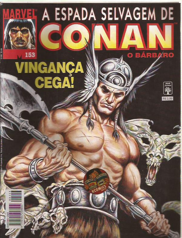 A espada Selvagem de Conan n 153 - Ed Abril m34